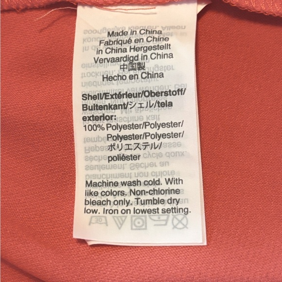 J. Crew Mercantile Coral tie-front shorts, Size Large, NWT - Picture 4 of 5